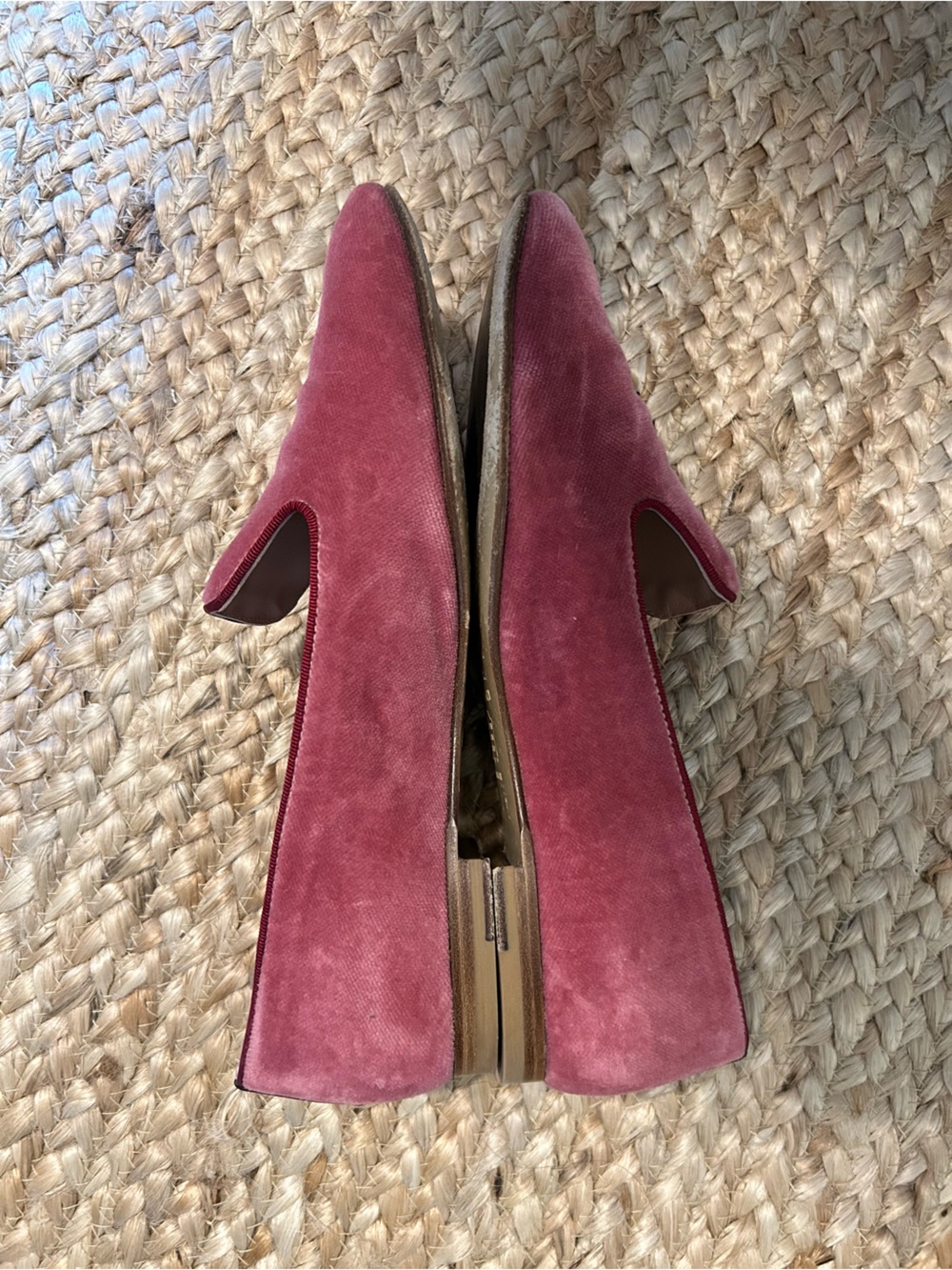 Gal Meets Glam x Margaux Pink Loafers 38.5 - Picture 8 of 11